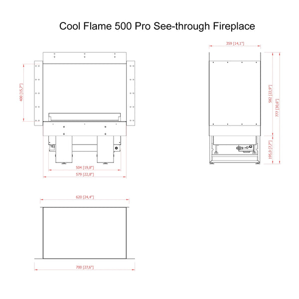 Cool Flame 500 tilanjakaja