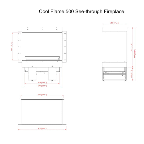 Cool Flame 500 tilanjakaja