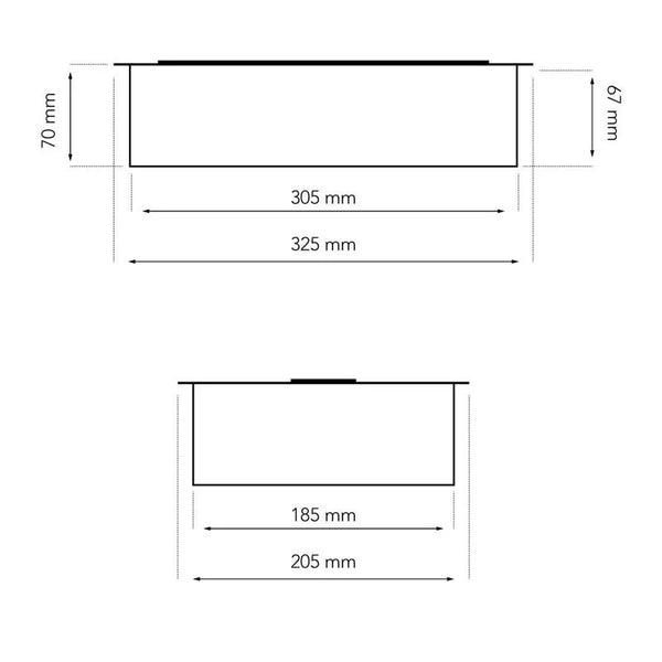 Deluxe-biopoltin - 2,5 l | 32,5 cm