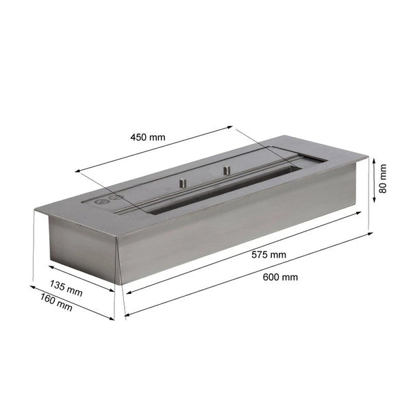Superior-bioetanolipoltin - 3,5 l | 60 cm