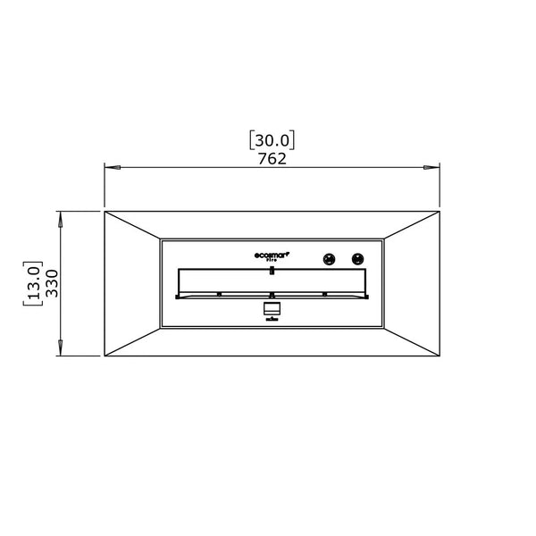 Grate 30 Bioethanol Fireplace Insert