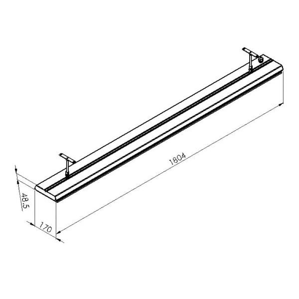 Heatstrip Elegance 3600 watt -ulkolämmitin