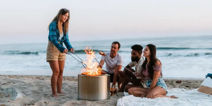Solo Stove Ragner savuton tulisija rannalla
