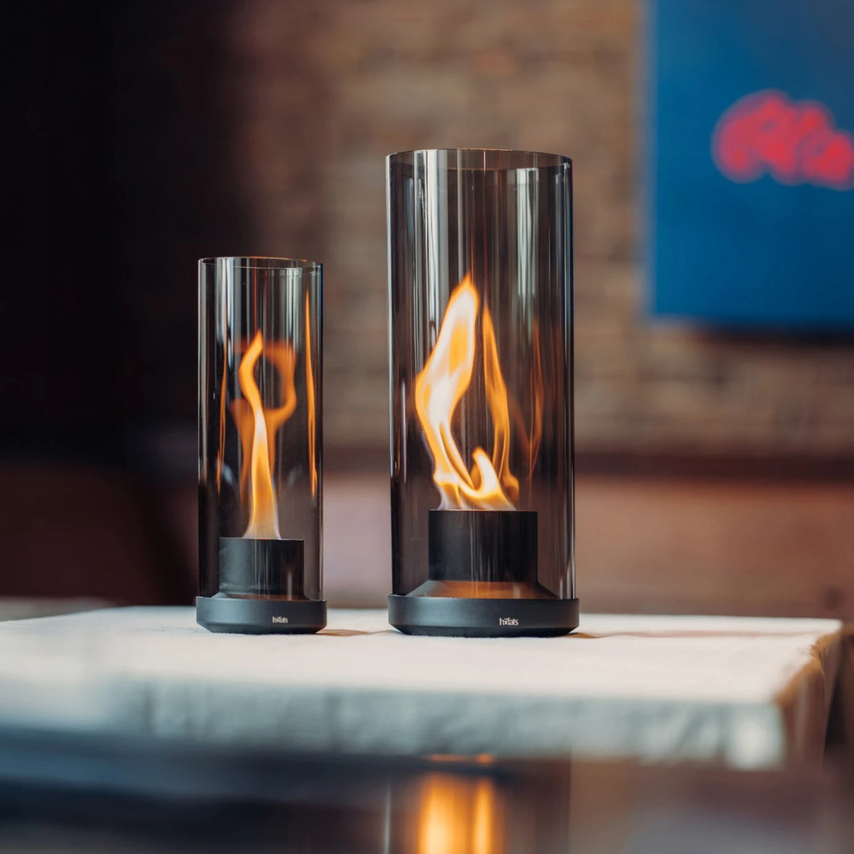 Dance 900 Tabletop Fireplace - All Black
