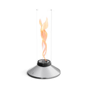 SPIN X 1200 Tabletop Fireplace - Silver