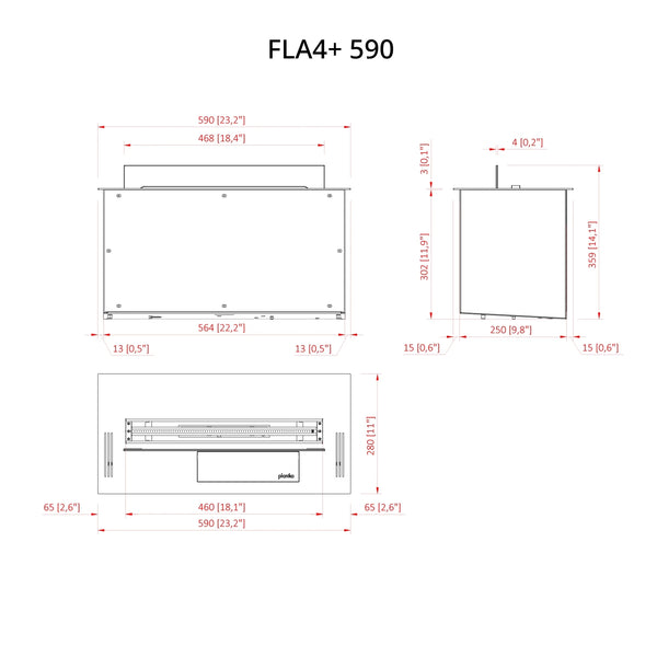 FLA4+ 590 - Automaattinen bioetanolipoltin