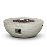 Estate Bowl 92 Travertine – Pyöreä kaasukäyttöinen tulipöytä