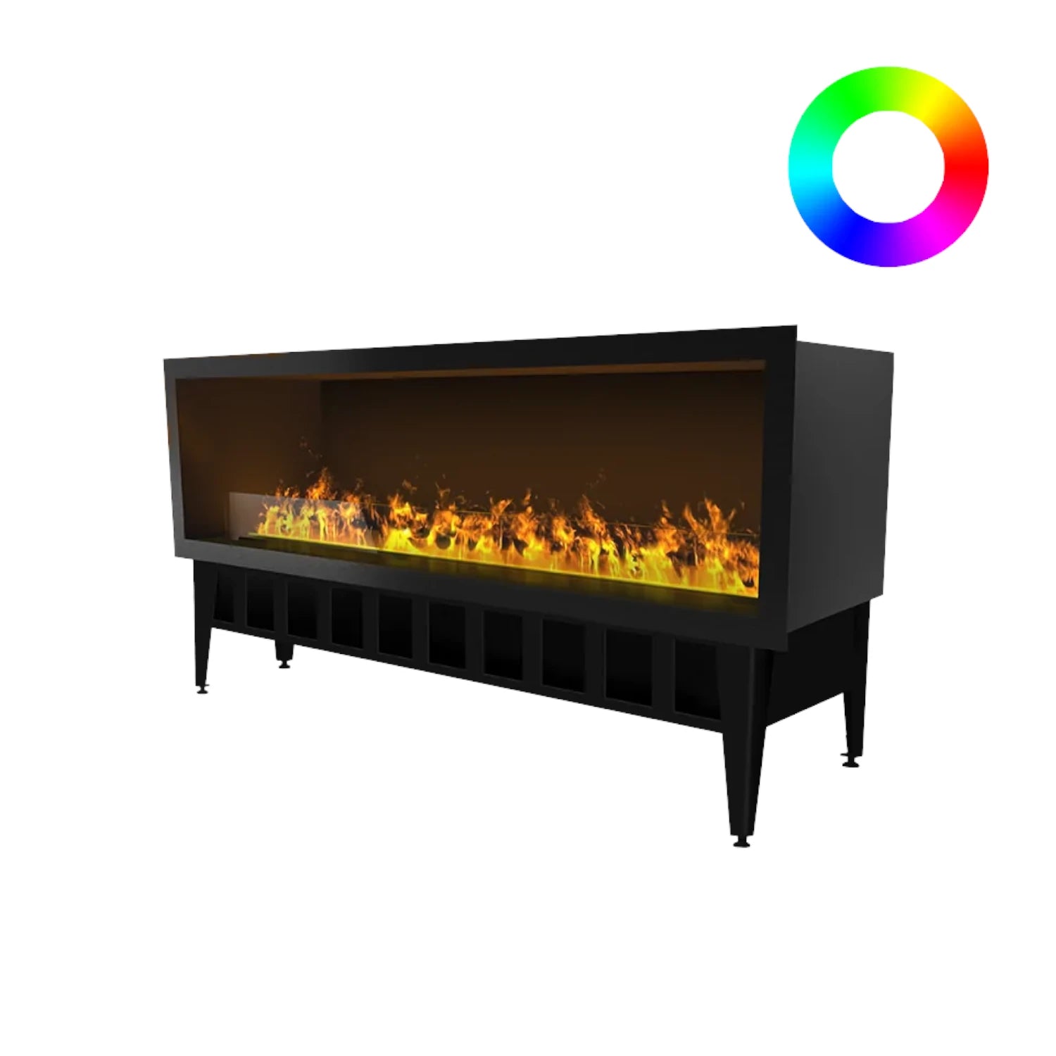 Incanto 1500 Multicolour Built-in Water Vapour Fireplace