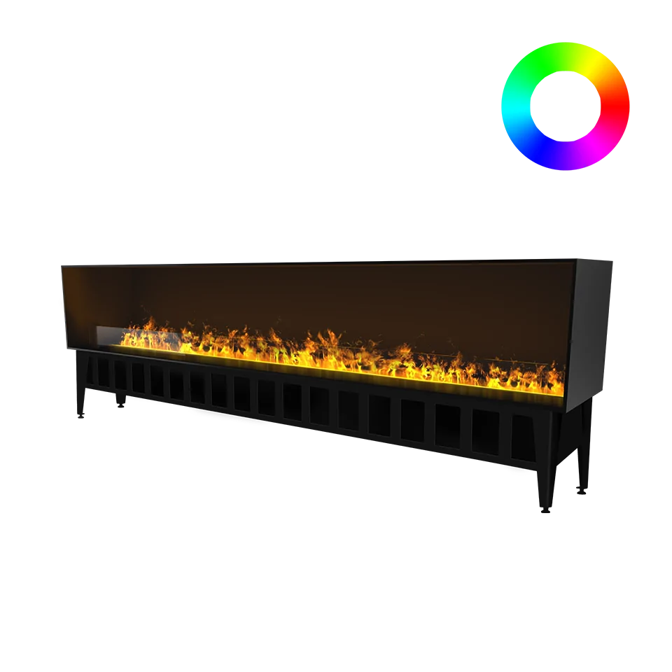 Incanto 2500 Multicolour Built-in Water Vapour Fireplace