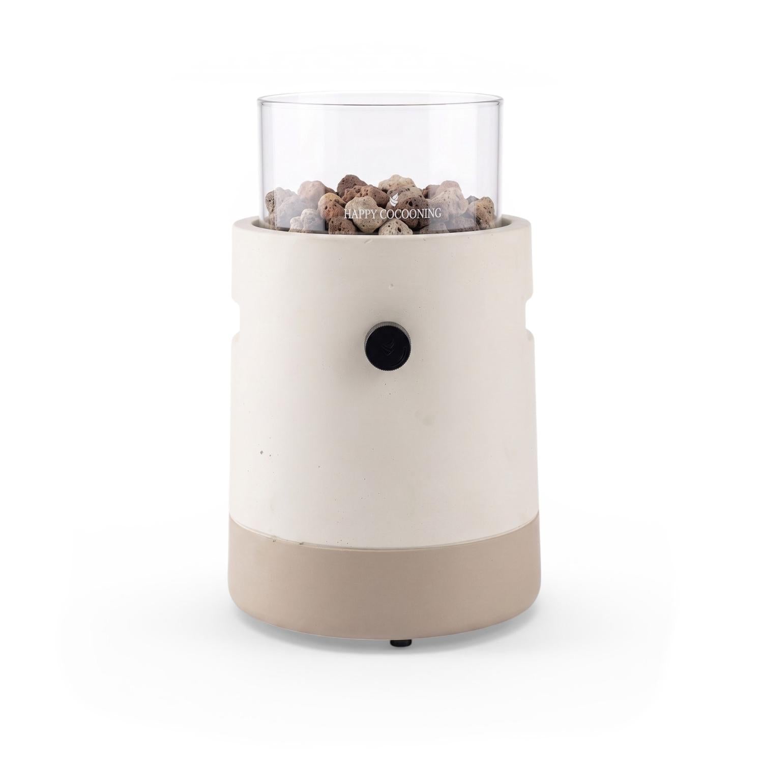 Lumi Cone Split Beige – Pöytätasoinen kaasutakka