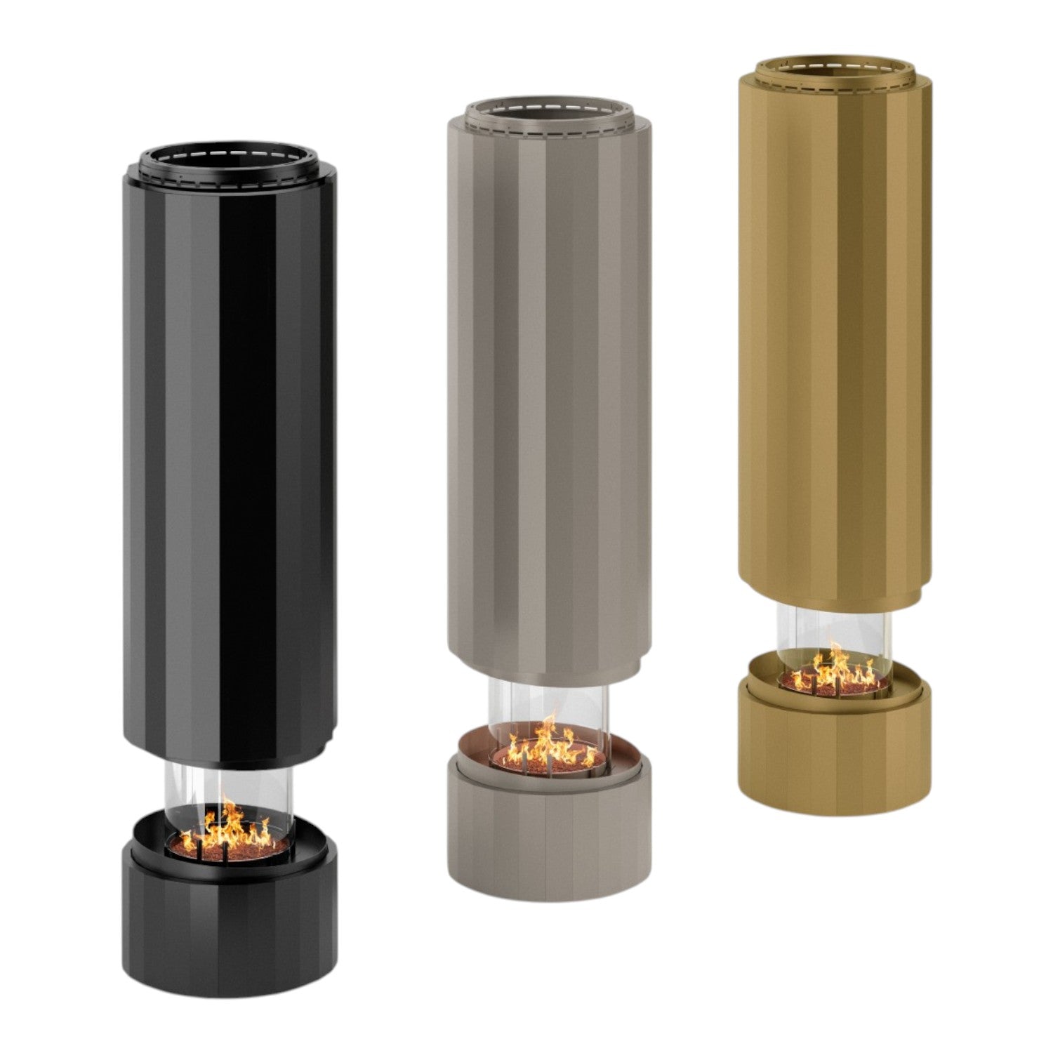 Pillar – Ripustettava bioetanolitakka – Silkinharmaa
