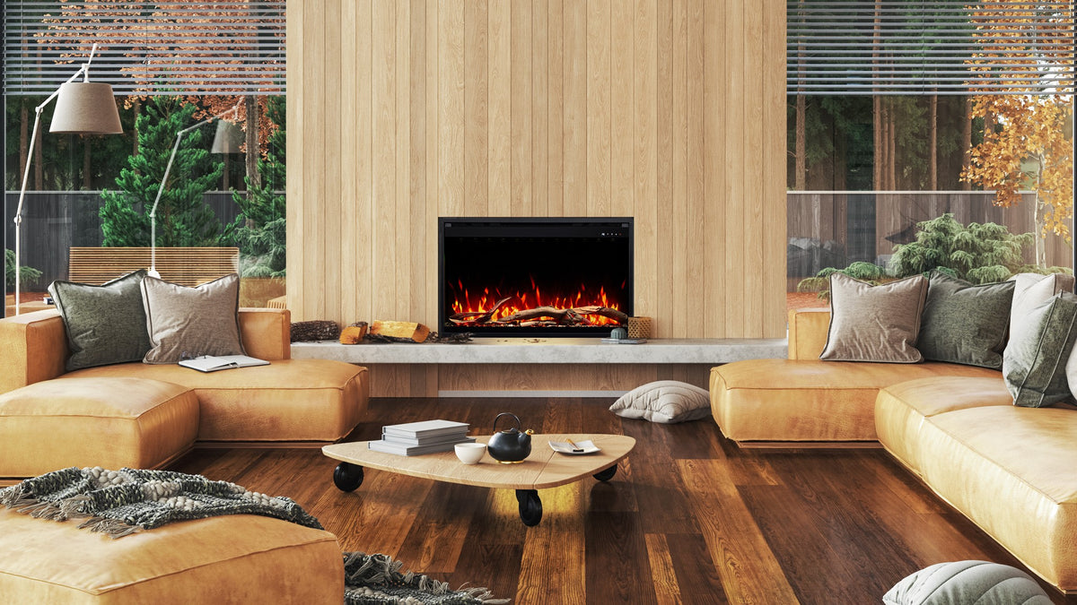 Aflamo 3D Electric Fireplace Insert 31" (80 × 60 cm)