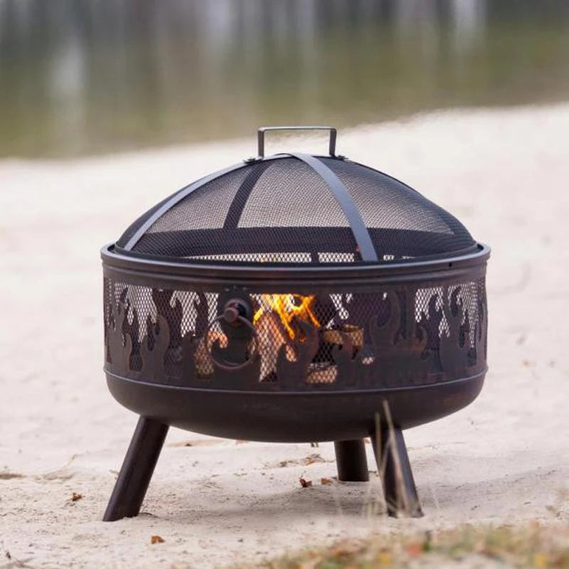 Mesh blazer firepit