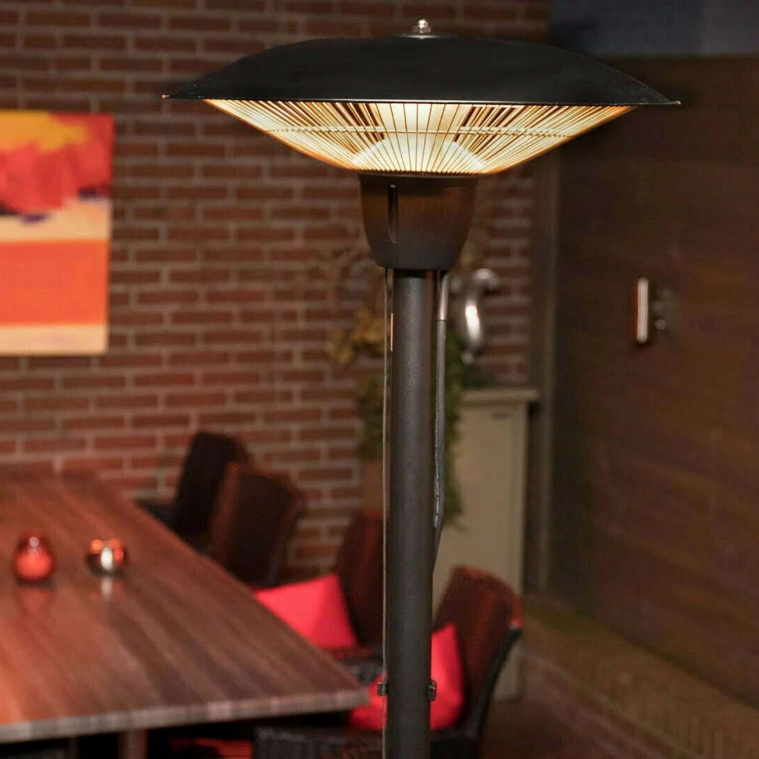 Barcelona 1500W seisova terassilämmitin