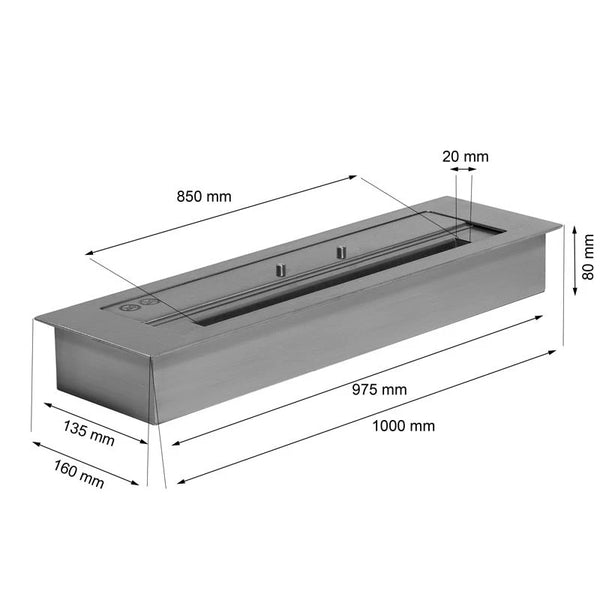 5 litran Superior poltin ulkokäyttöön - 100 cm