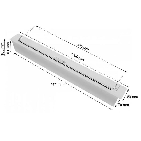 Slimline-biopoltin – 5,0 l | 100 cm