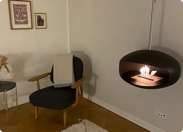 Cocoon Aeris musta bioetanolitakka