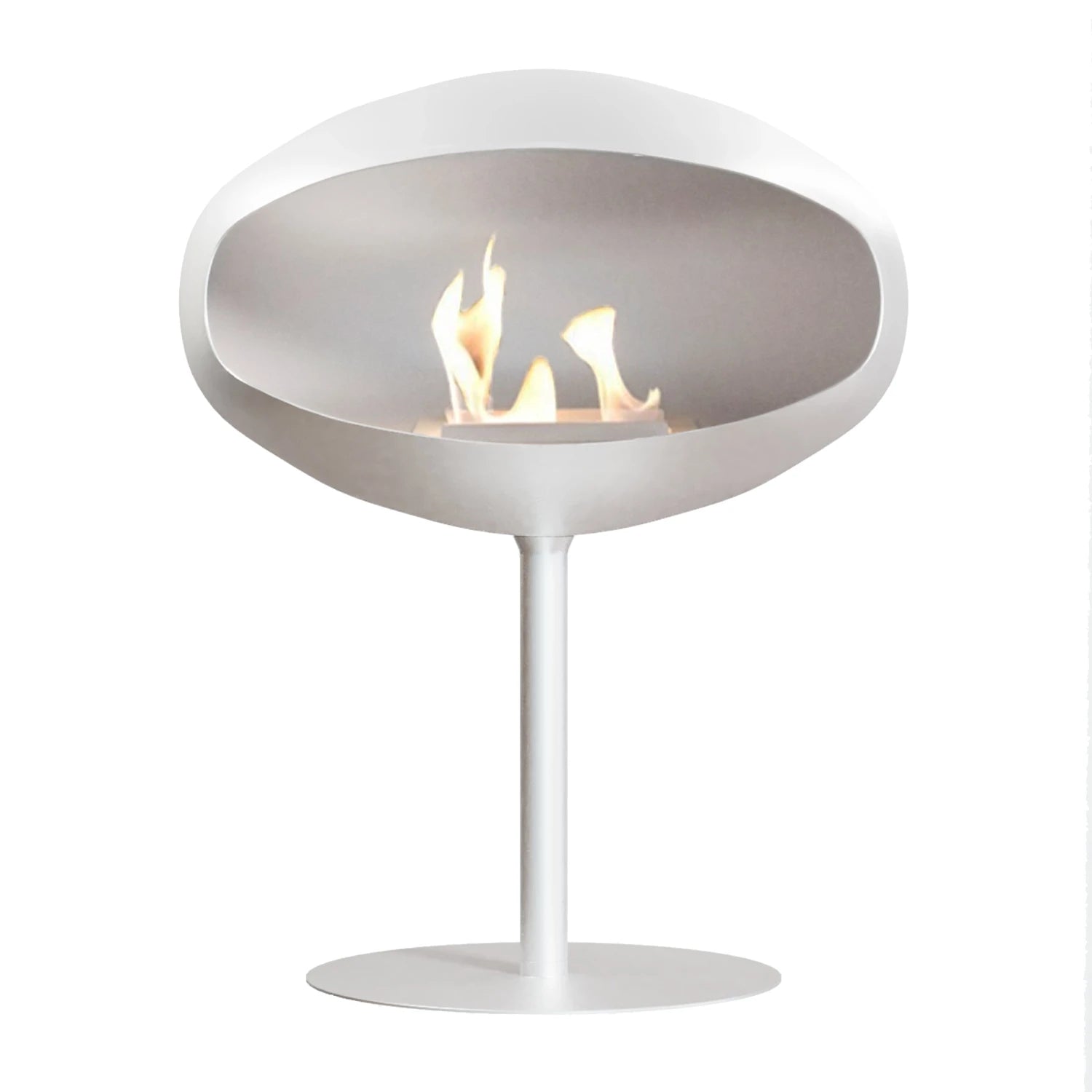 Cocoon Pedestal vapaasti seisova biotakka - valkoinen