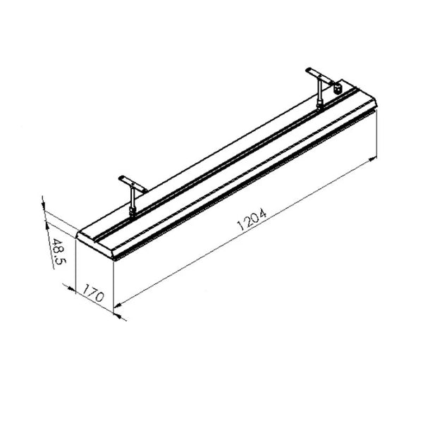 Heatstrip Elegance 2400 watt -ulkolämmitin