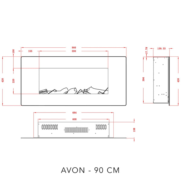 Avon Sähkötakka - musta