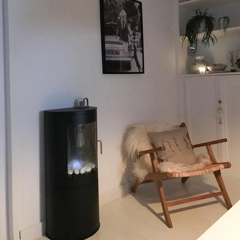 Richmond - Bioethanol Fire Stove with Flat Back