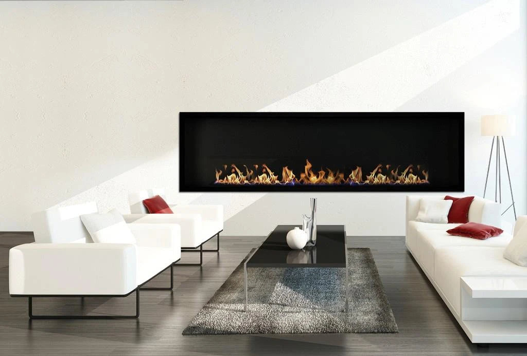 Icon Fires Slimline Firebox SFB1650 - musta