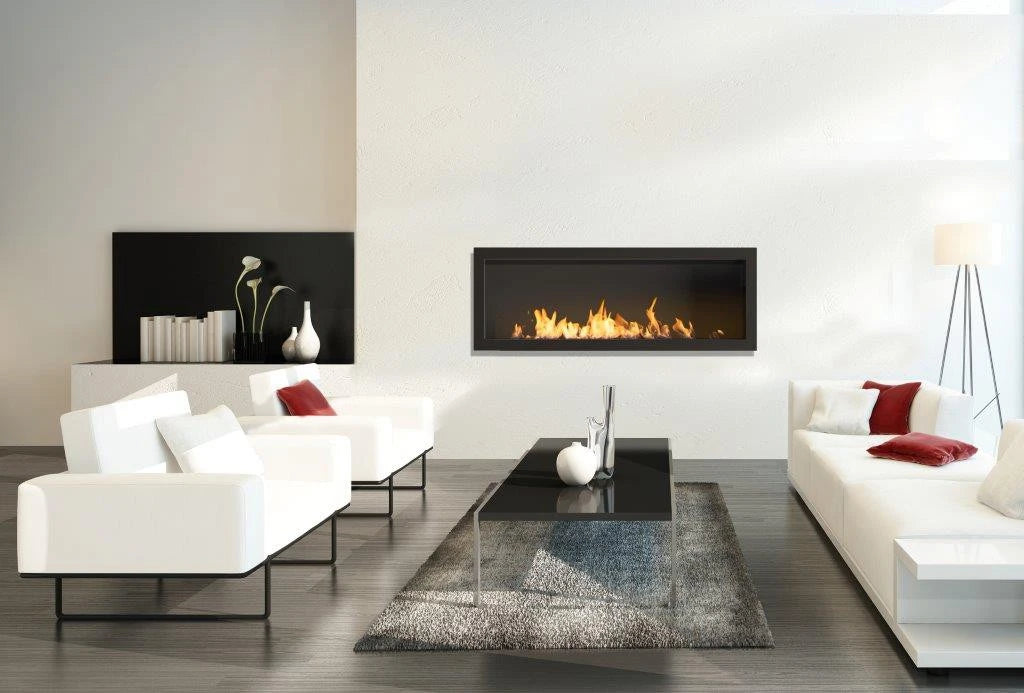 Icon Fires Slimline Firebox SFB1100 - musta