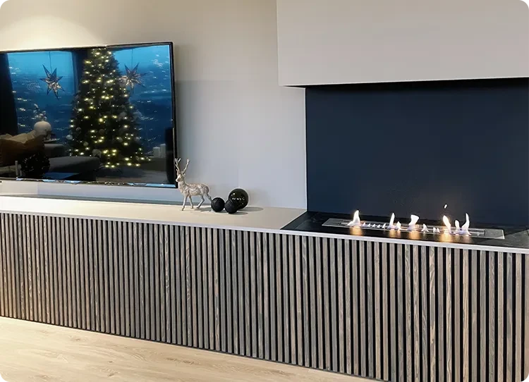 sisäänrakennettava bioetanolitakka-insertti