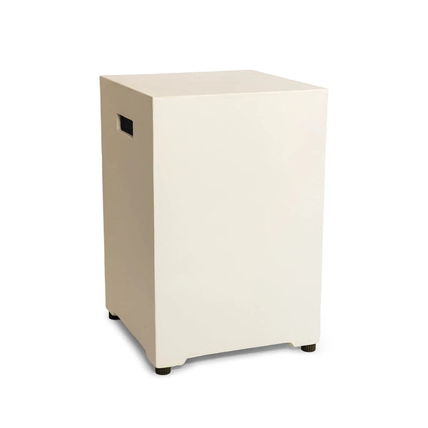 Neliönmallinen kaasupullon suoja - Vaalea beige