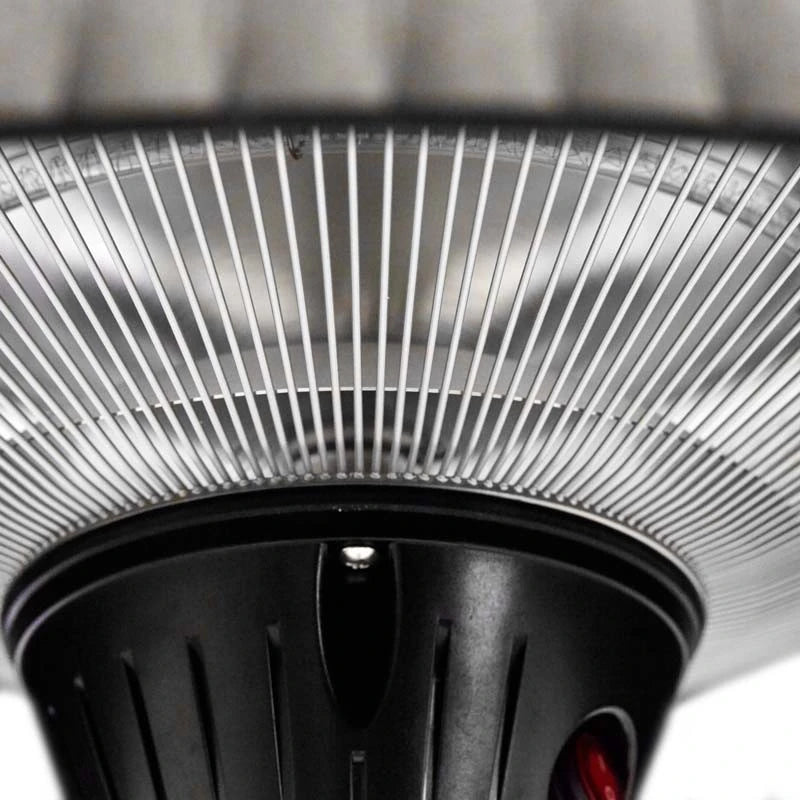 Tyylikäs seisova terassilämmitin - 900/1200/2100 W, HA, Ø60 cm, musta