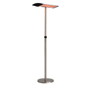 Lattiamallinen terassilämmitin - 1000/2000 W, GT, hopea