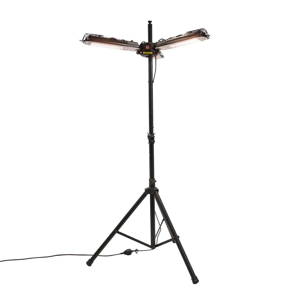 Terassilämmitin auringonvarjon tankoon - 650/1300/2000 W, HA, musta