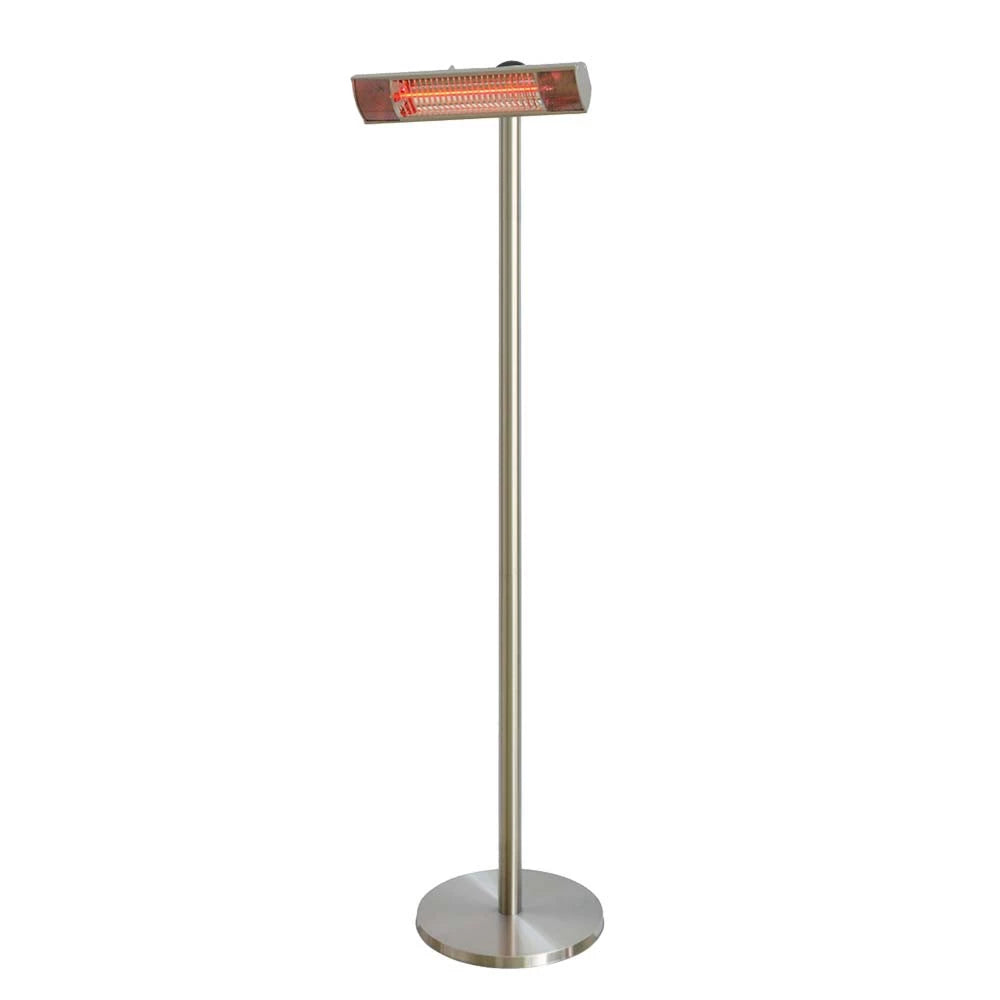 Lattiamallinen terassilämmitin - 1500 W, GT, hopea