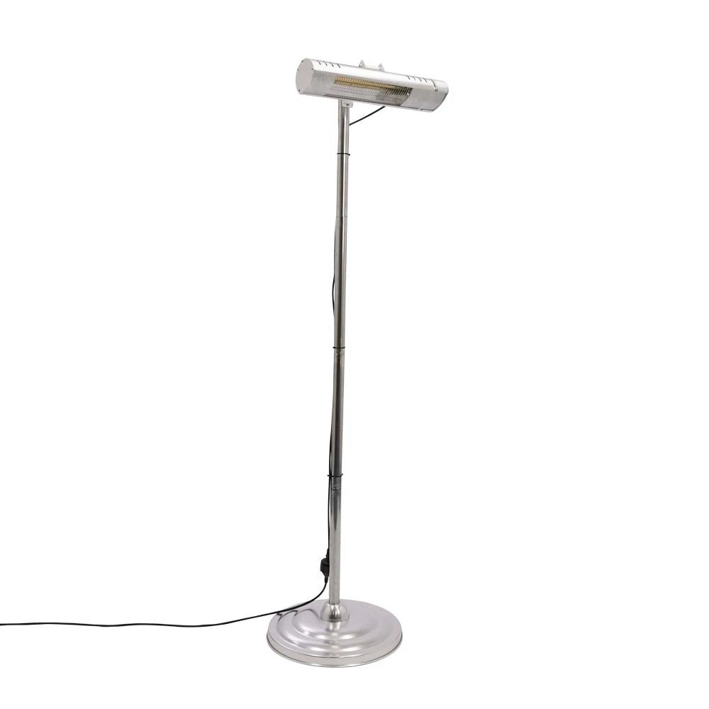 Lattiamallinen terassilämmitin - 1500 W, GT, hopea