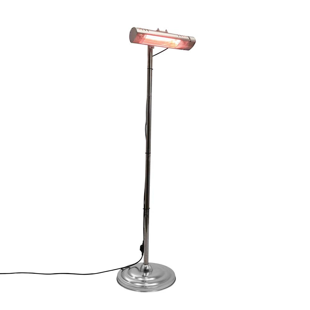 Lattiamallinen terassilämmitin - 1500 W, GT, hopea