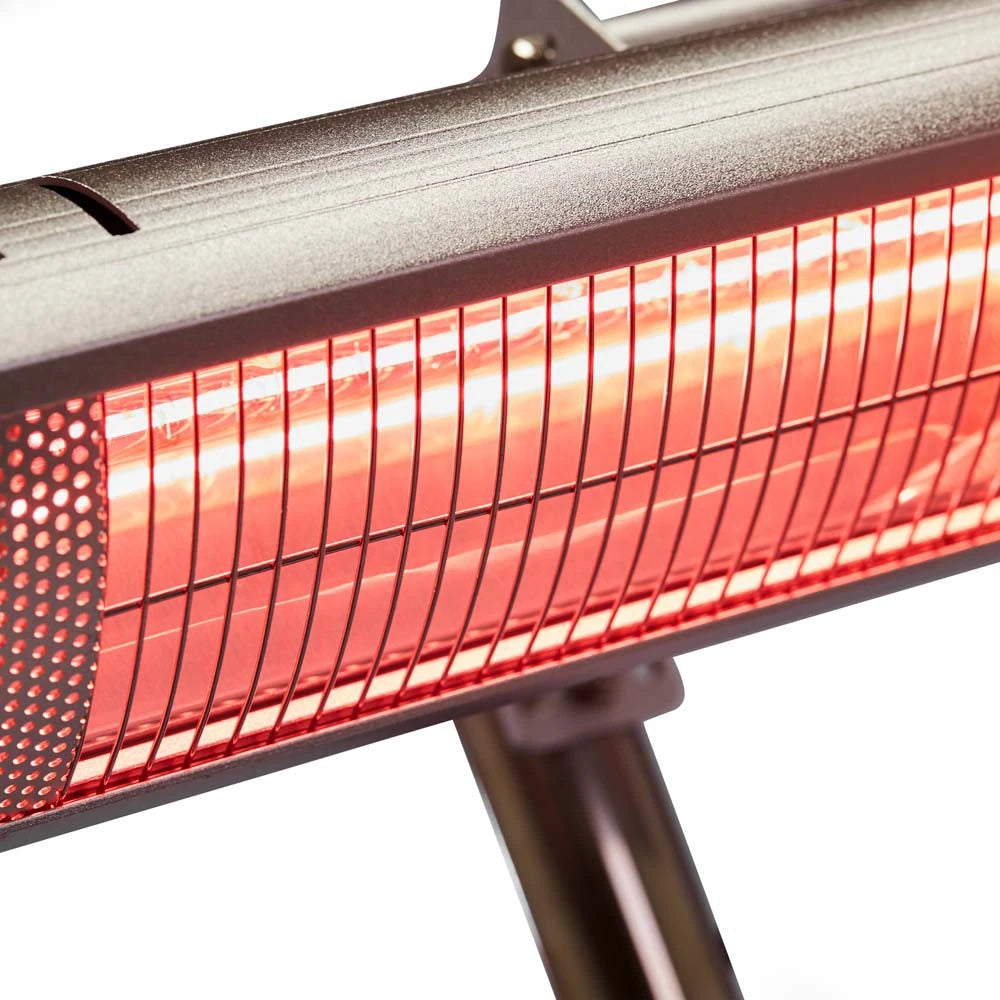 Lattiamallinen terassilämmitin - 1500 W, GT, hopea