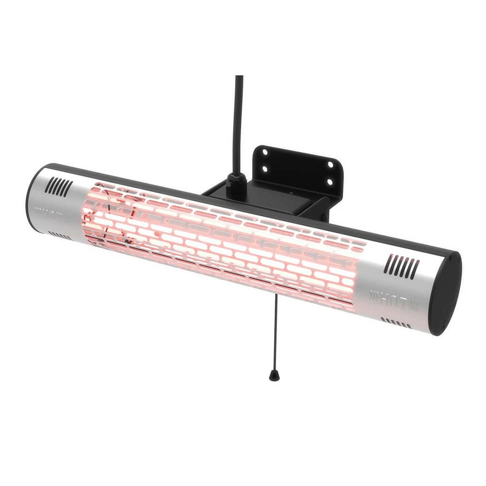 Seinään kiinnitettävä terassilämmitin - 1500 W, GT, musta