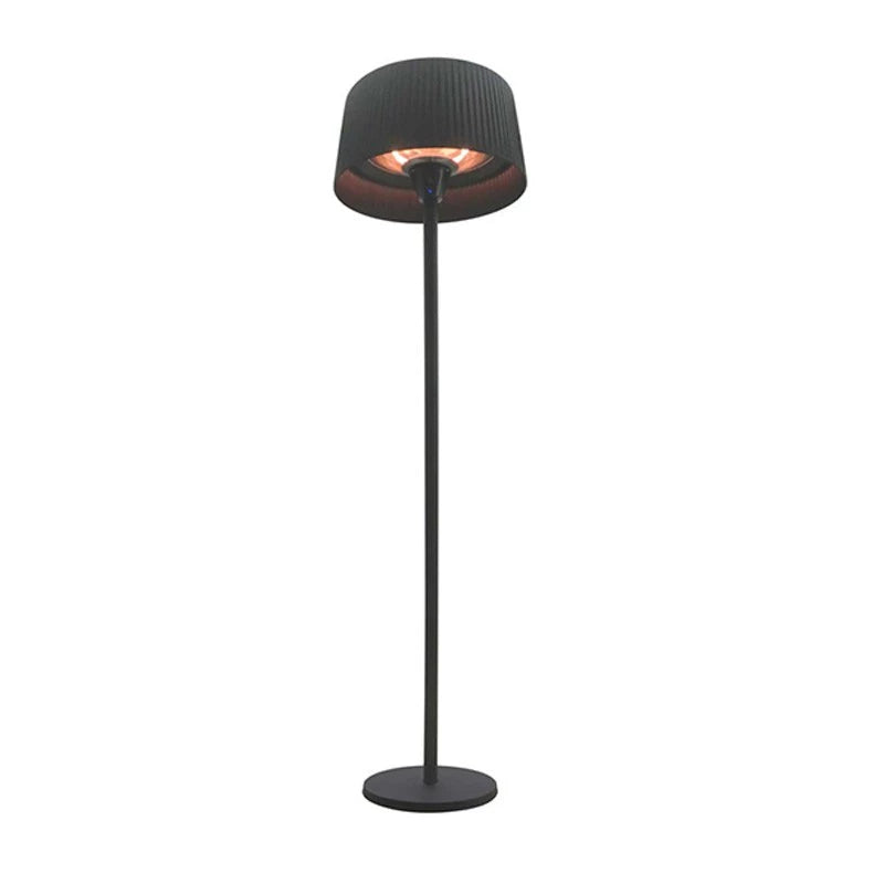 Tyylikäs seisova terassilämmitin - 900/1200/2100 W, HA, Ø60 cm, musta