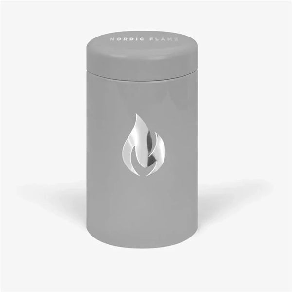 Design-tulitikkuastia – harmaa