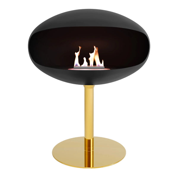 Pedestal musta + messinkijalka