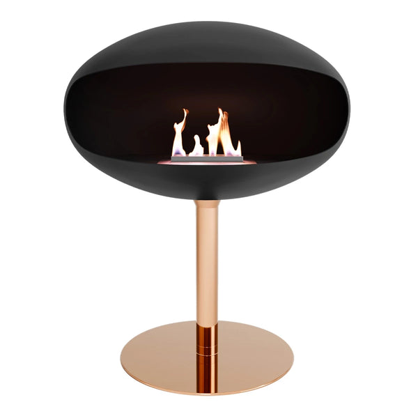 Pedestal musta + kuparijalka