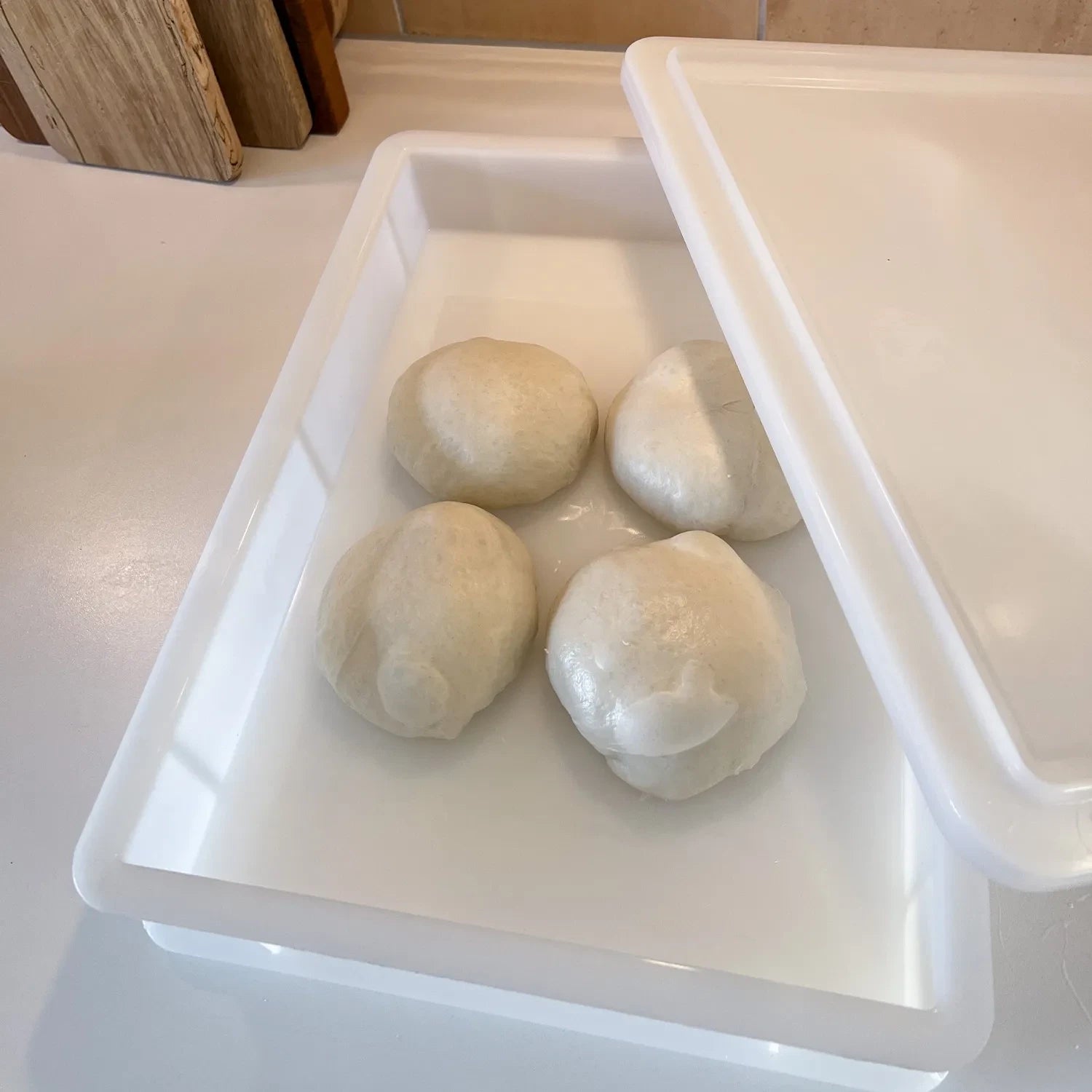 Pizzataikinan kohotuslaatikko – 30x40x7 cm