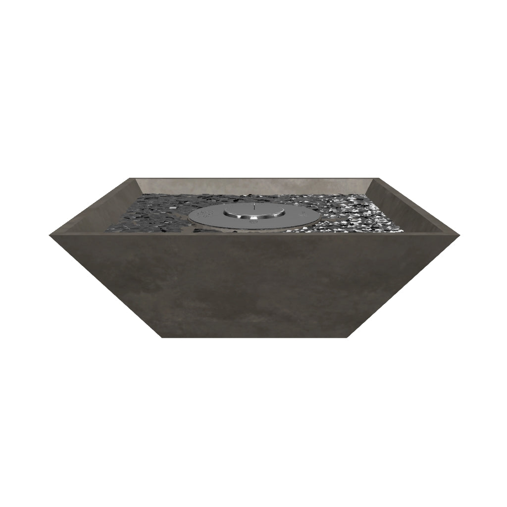 Nova 850 - Grafiitinharmaa ulkokäyttöinen bioetanolitakka
