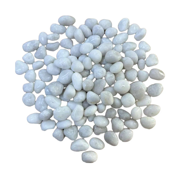 Valkoiset koristekivet – 5 kg