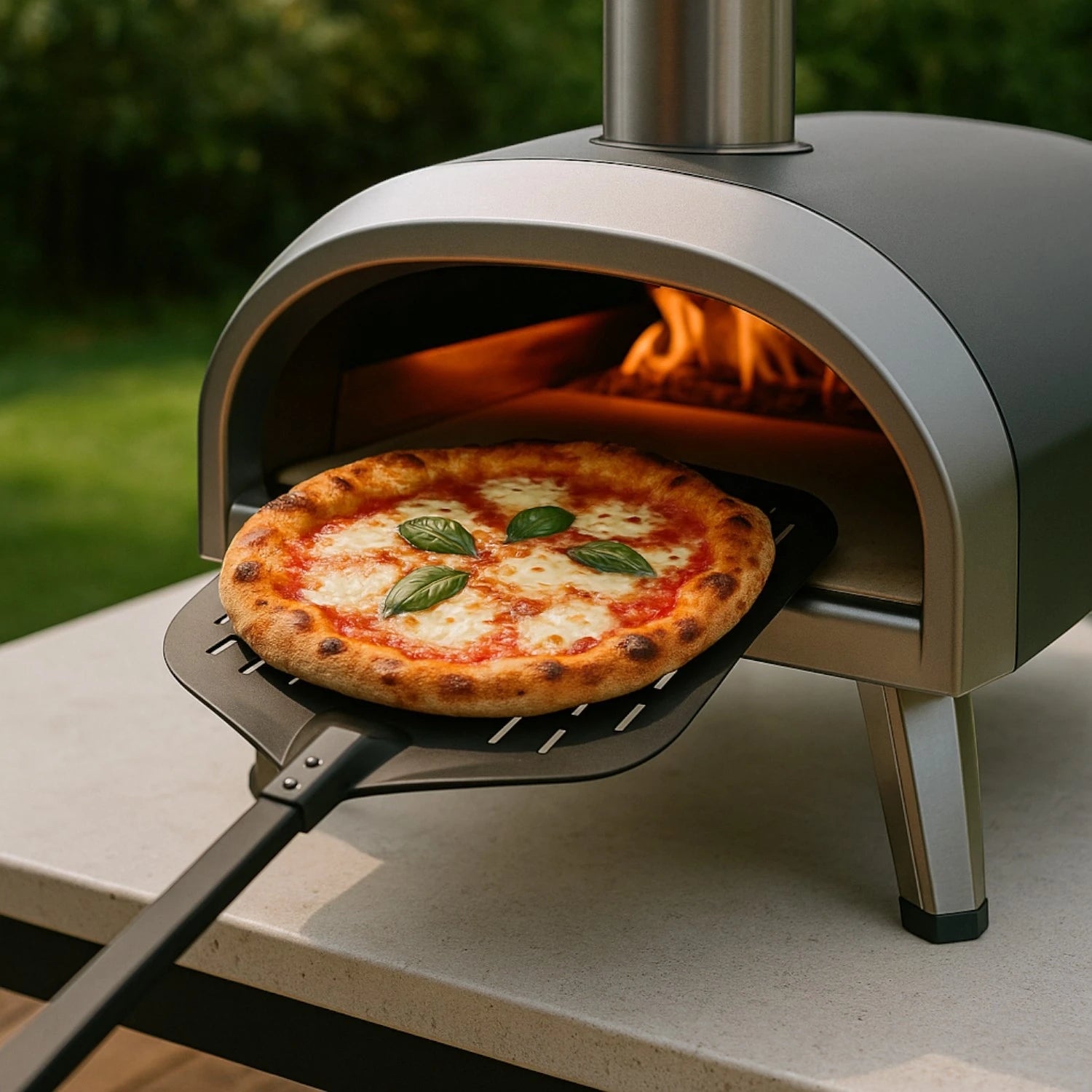 PeelPro 33 musta alumiininen pizzalapio
