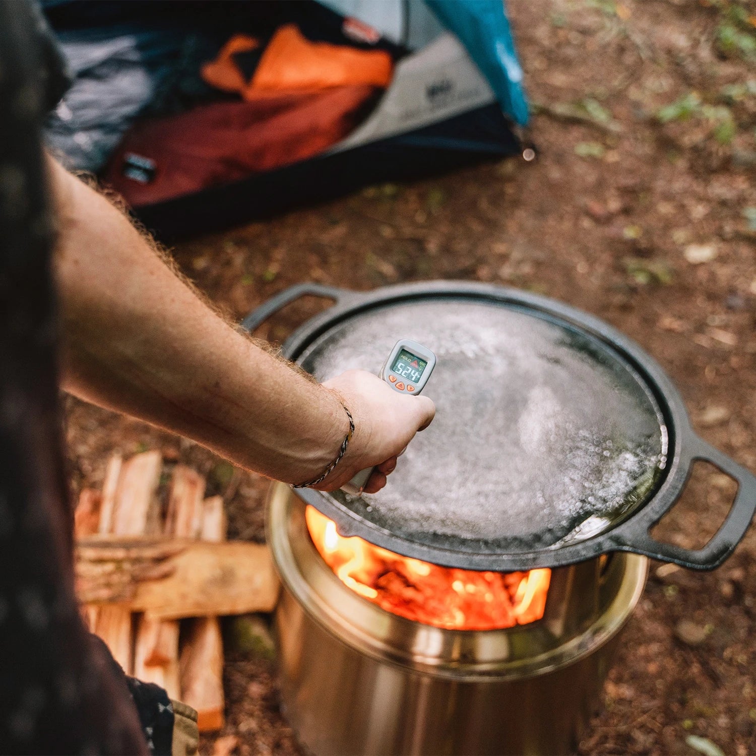 Solo Stove valurautainen paistolevy - suuri