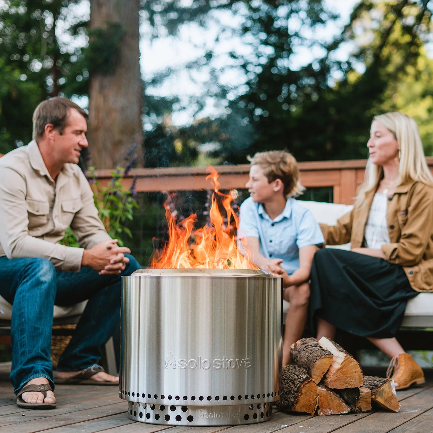 Bonfire + Stand 2.0 - savuton tulisija