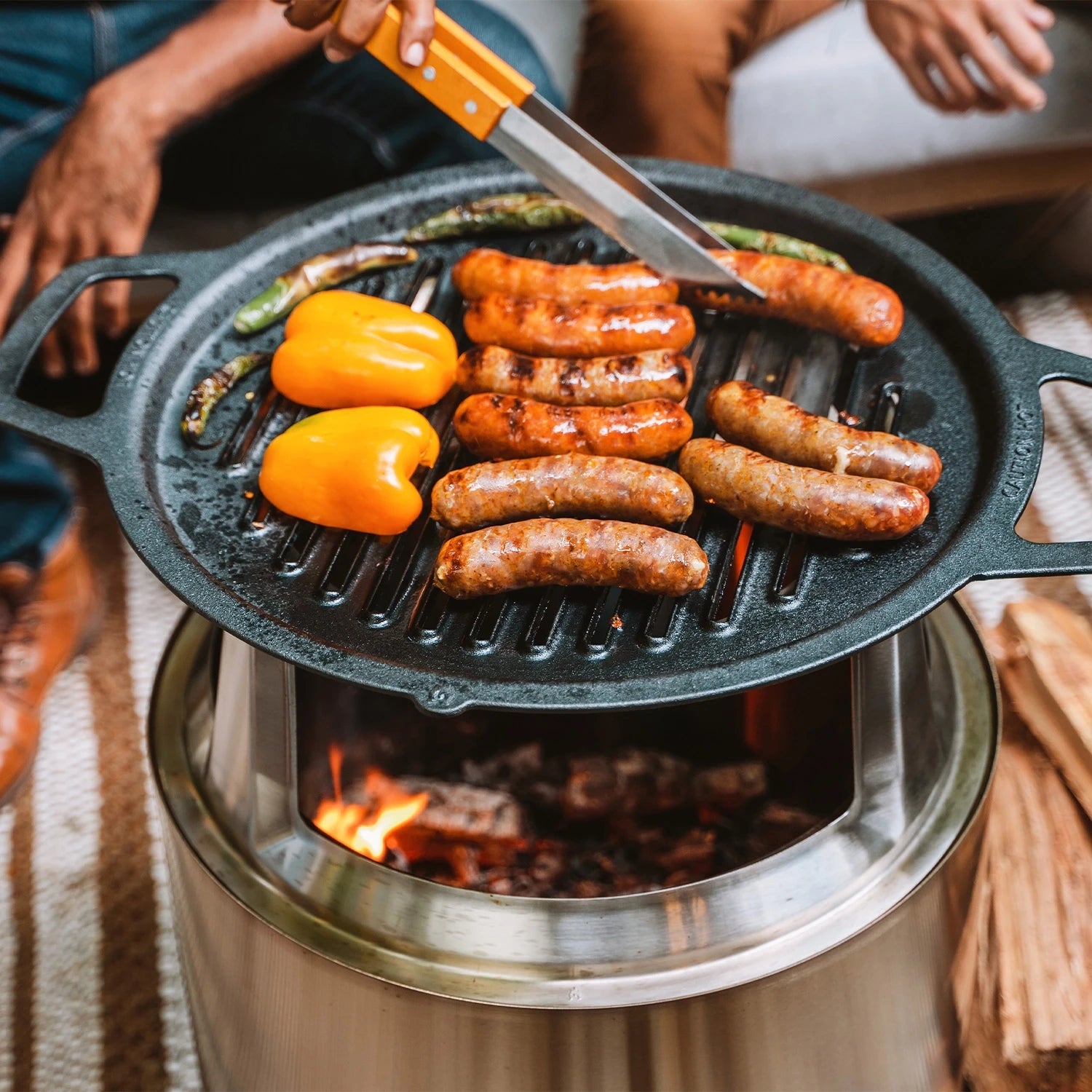 Solo Stove valurautainen grillitaso - suuri