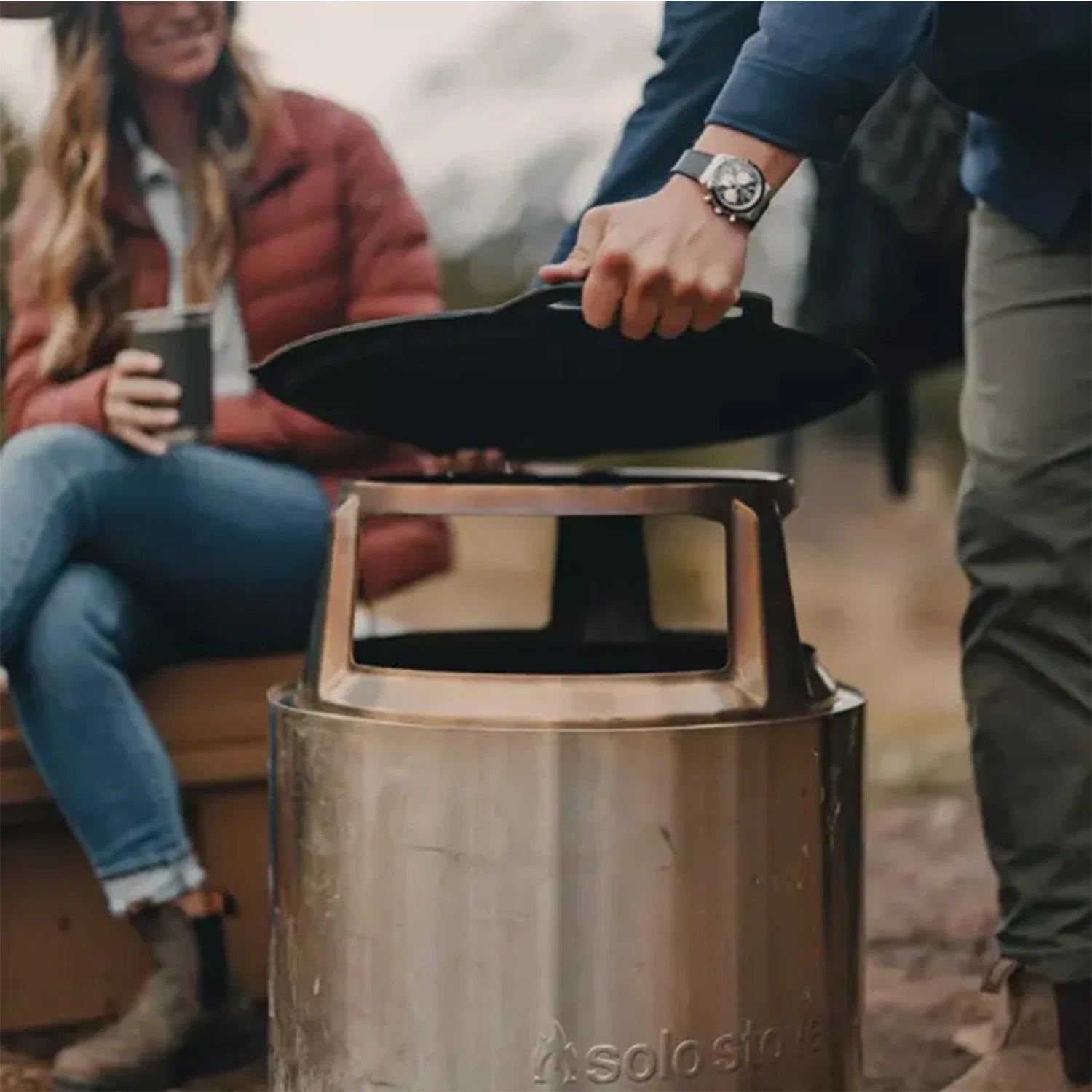 Solo Stove valurautainen paistolevy - pieni