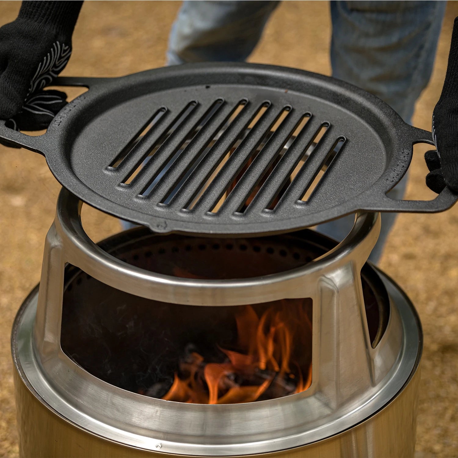 Solo Stove valurautainen grillitaso - pieni